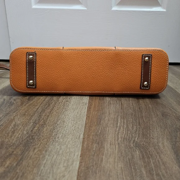 Dooney & Bourke Orange Lexington Tote - Picture 10 of 11